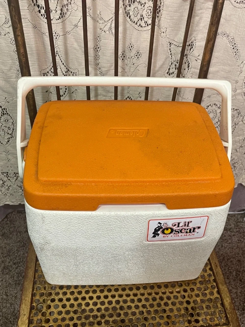 Coleman: Lil' Oscar vintage cooler